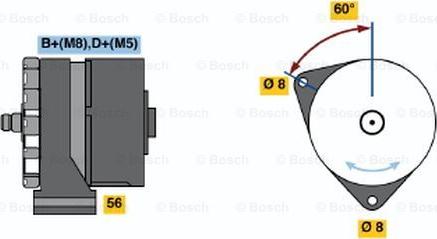 BOSCH 0 120 469 782 - Alternator www.molydon.hr