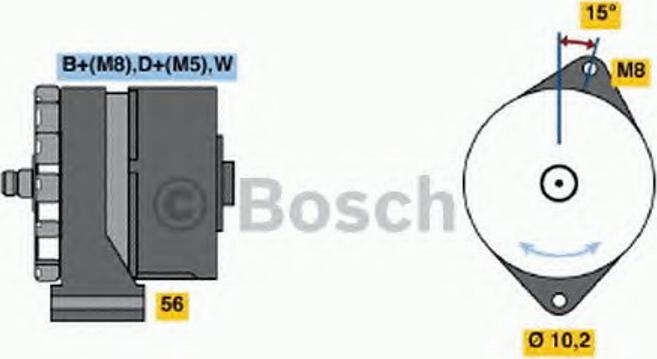 BOSCH 0 120 469 722 - Alternator www.molydon.hr