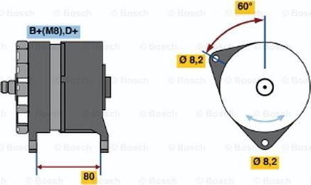 BOSCH 0 120 468 042 - Alternator www.molydon.hr