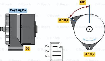 BOSCH 0 120 489 025 - Alternator www.molydon.hr