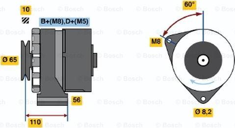 BOSCH 0 120 489 363 - Alternator www.molydon.hr