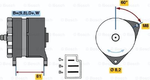 BOSCH 0 120 489 244 - Alternator www.molydon.hr