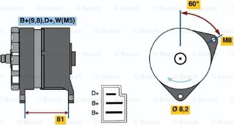 BOSCH 0 120 489 251 - Alternator www.molydon.hr