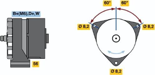 BOSCH 0120489710 - Alternator www.molydon.hr