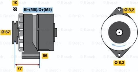 BOSCH 0 120 488 191 - Alternator www.molydon.hr