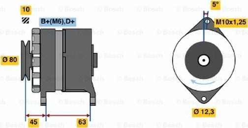 BOSCH 0 120 488 280 - Alternator www.molydon.hr