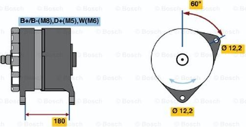 BOSCH 0 120 689 546 - Alternator www.molydon.hr