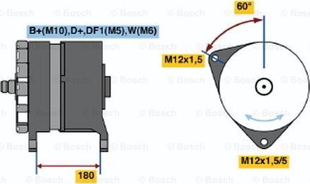 BOSCH 0 120 689 547 - Alternator www.molydon.hr