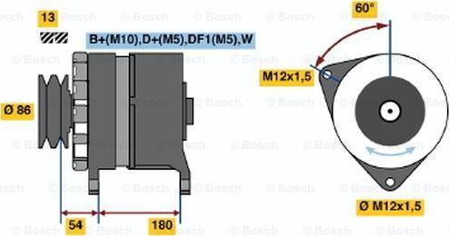 BOSCH 0 120 689 556 - Alternator www.molydon.hr