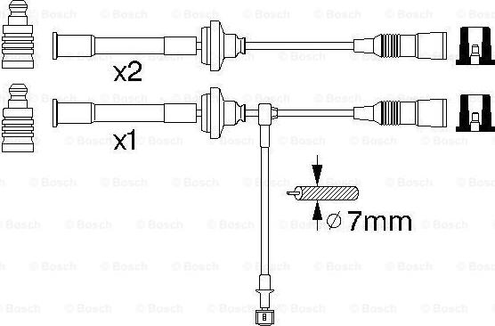 BOSCH 0 356 912 946 - Set kablova za paljenje www.molydon.hr