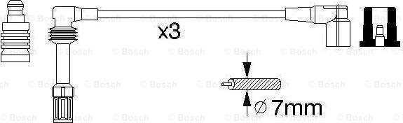 BOSCH 0 356 912 947 - Set kablova za paljenje www.molydon.hr