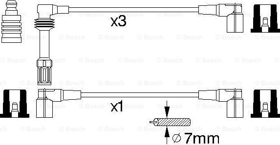 BOSCH 0 356 912 844 - Set kablova za paljenje www.molydon.hr