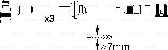 BOSCH 0 356 912 823 - Set kablova za paljenje www.molydon.hr