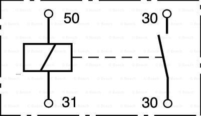 BOSCH 0 333 006 004 - Relej, glavna struja www.molydon.hr