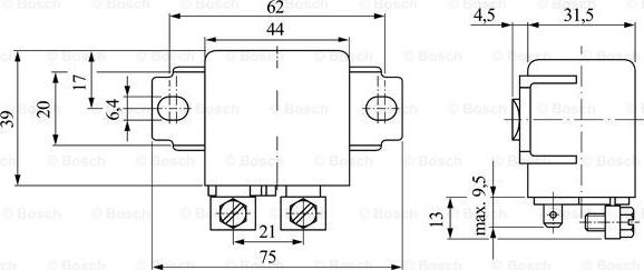 BOSCH 0 332 002 156 - Relej akumulatora www.molydon.hr