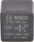 BOSCH 0 332 019 204 - Relej, glavna struja www.molydon.hr