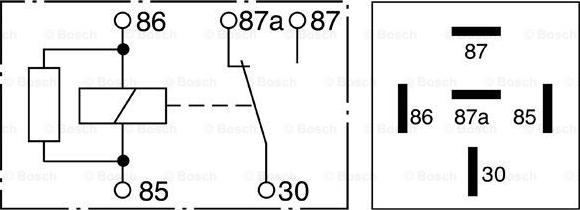 BOSCH 0 332 209 159 - Relej, glavna struja www.molydon.hr