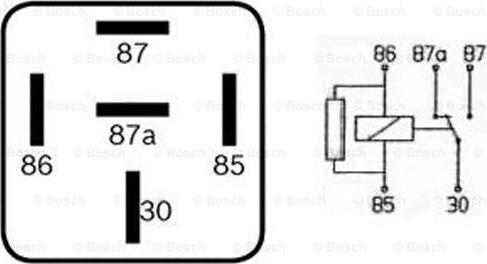 BOSCH 0 332 209 167 - Relej, glavna struja www.molydon.hr