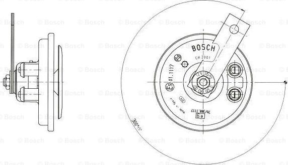 BOSCH 0 320 043 007 - Truba www.molydon.hr