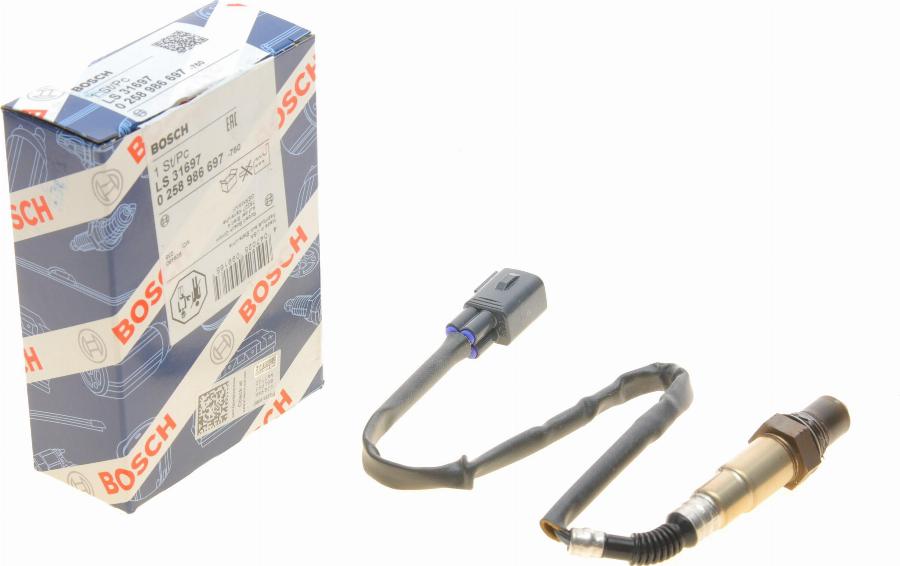 BOSCH 0 258 986 697 - Lambda-sonda www.molydon.hr