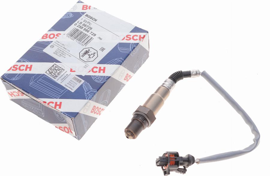 BOSCH 0 258 986 729 - Lambda-sonda www.molydon.hr