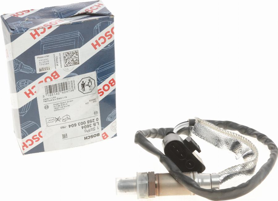 BOSCH 0 258 003 604 - Lambda-sonda www.molydon.hr