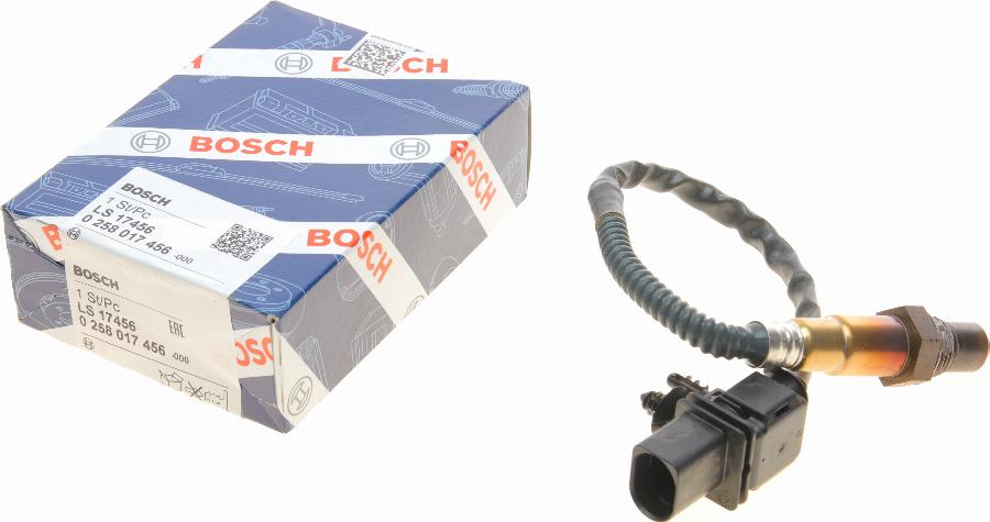 BOSCH 0 258 017 456 - Lambda-sonda www.molydon.hr