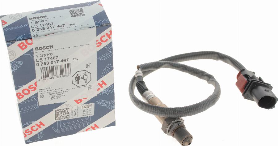 BOSCH 0 258 017 467 - Lambda-sonda www.molydon.hr