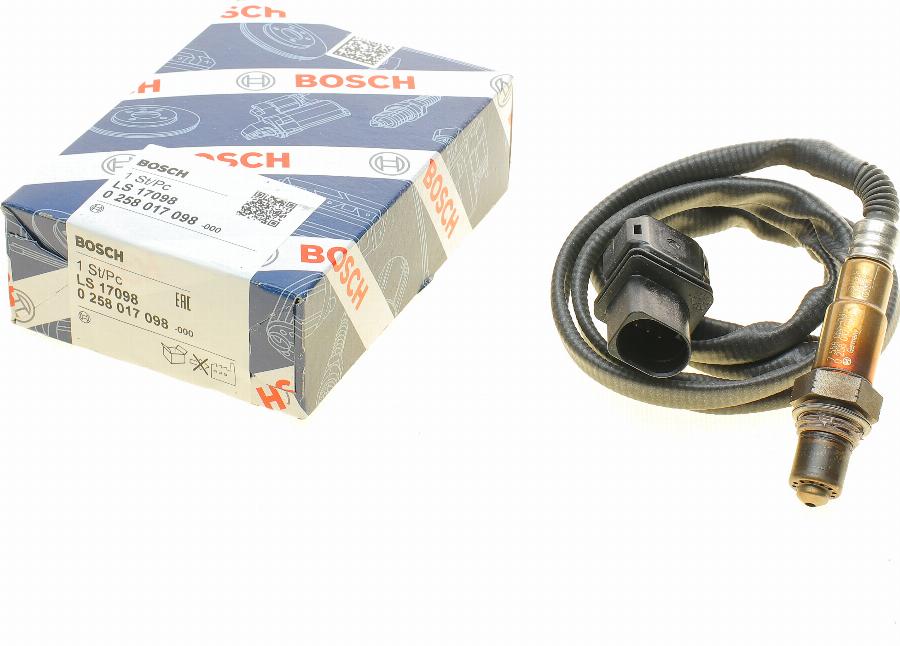 BOSCH 0 258 017 098 - Lambda-sonda www.molydon.hr