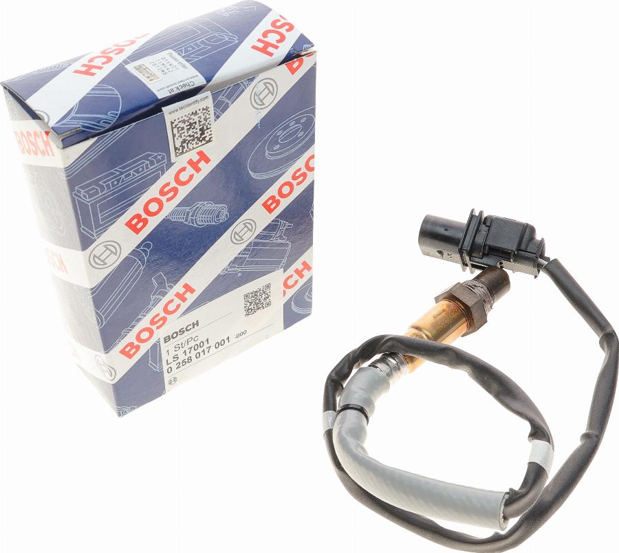 BOSCH 0 258 017 001 - Lambda-sonda www.molydon.hr