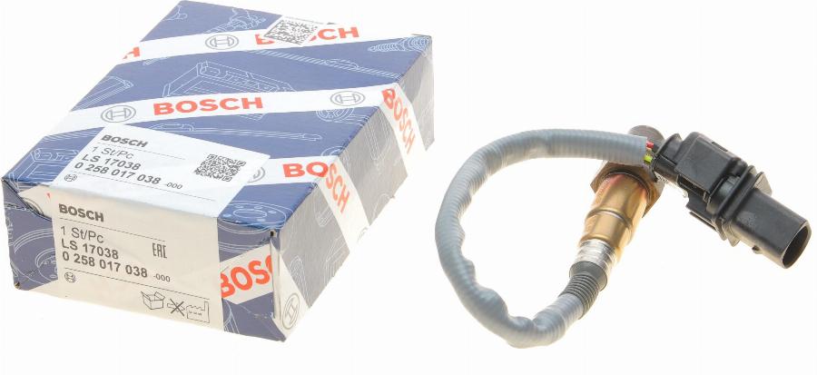 BOSCH 0 258 017 038 - Lambda-sonda www.molydon.hr