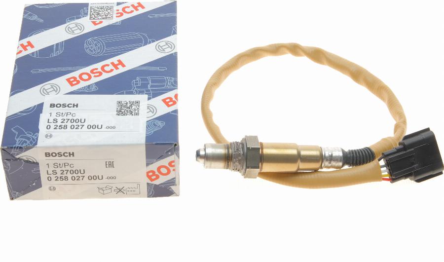 BOSCH 0 258 027 00U - Lambda-sonda www.molydon.hr