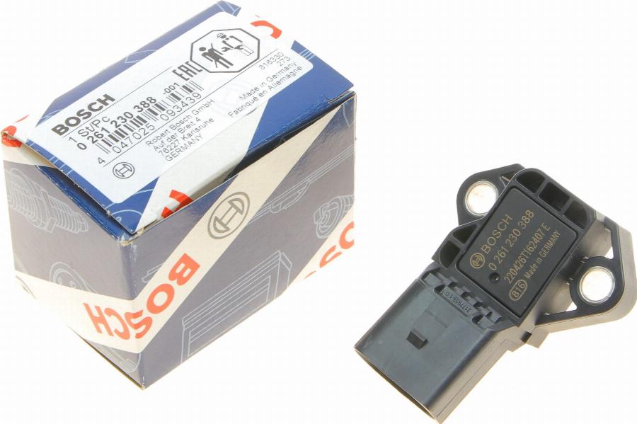 BOSCH 0 261 230 388 - Senzor, temperatura usisnog zraka www.molydon.hr