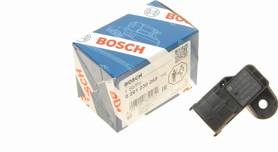 BOSCH 0 261 230 268 - Senzor, pritisak usisne Cijevi www.molydon.hr