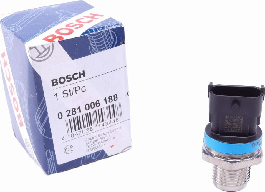 BOSCH 0 281 006 188 - Senzor, pritisak goriva www.molydon.hr