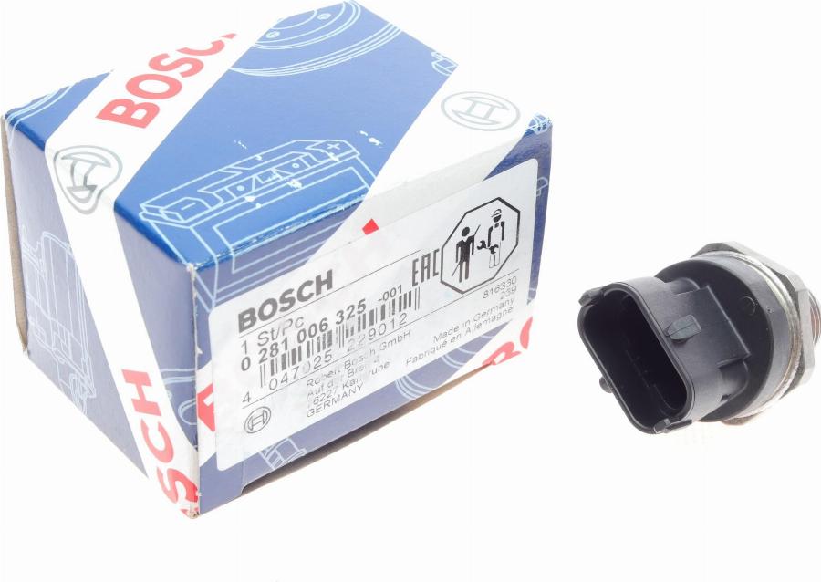 BOSCH 0 281 006 325 - Senzor, pritisak goriva www.molydon.hr