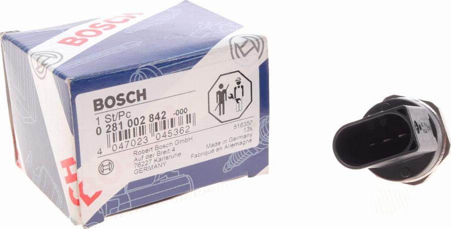 BOSCH 0 281 002 842 - Senzor, pritisak goriva www.molydon.hr