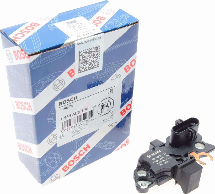 BOSCH 1 986 AE0 104 - Regulator napona generatora www.molydon.hr