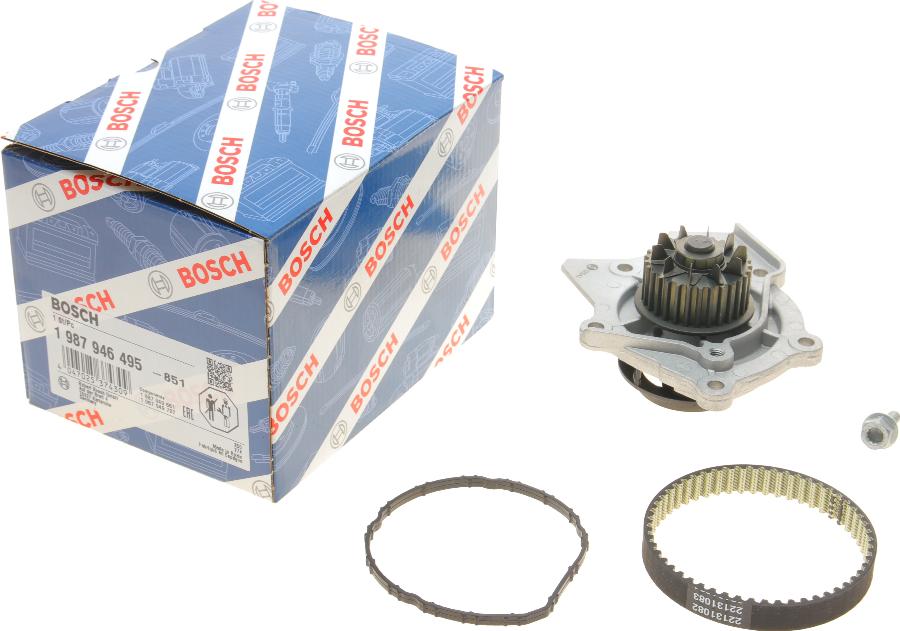 BOSCH 1 987 946 495 - Vodena pumpa sa kompletom zupčastog remena www.molydon.hr