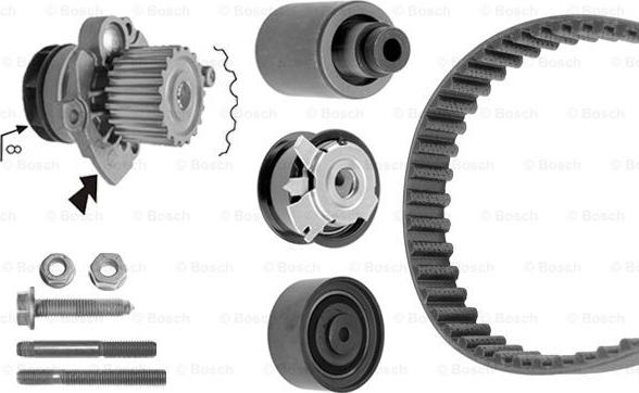 BOSCH 1 987 946 418 - Vodena pumpa sa kompletom zupčastog remena www.molydon.hr