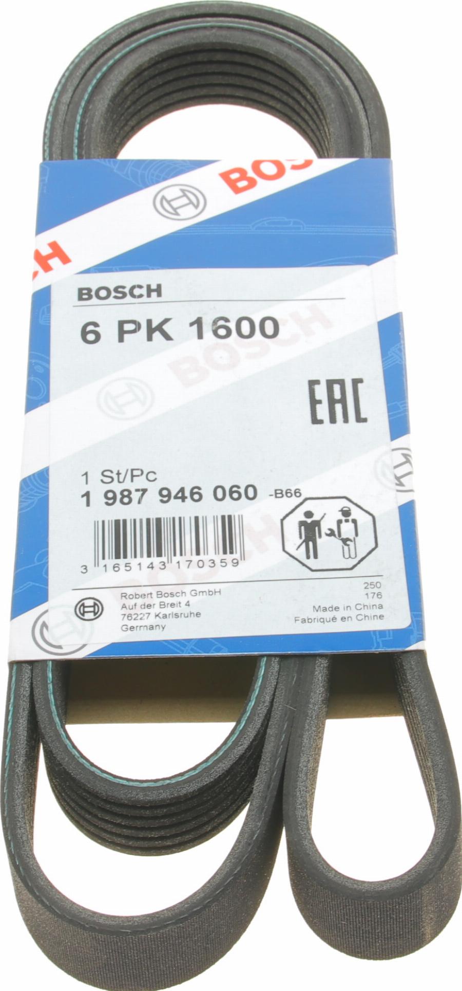 BOSCH 1 987 946 060 - Klinasti rebrasti remen  www.molydon.hr