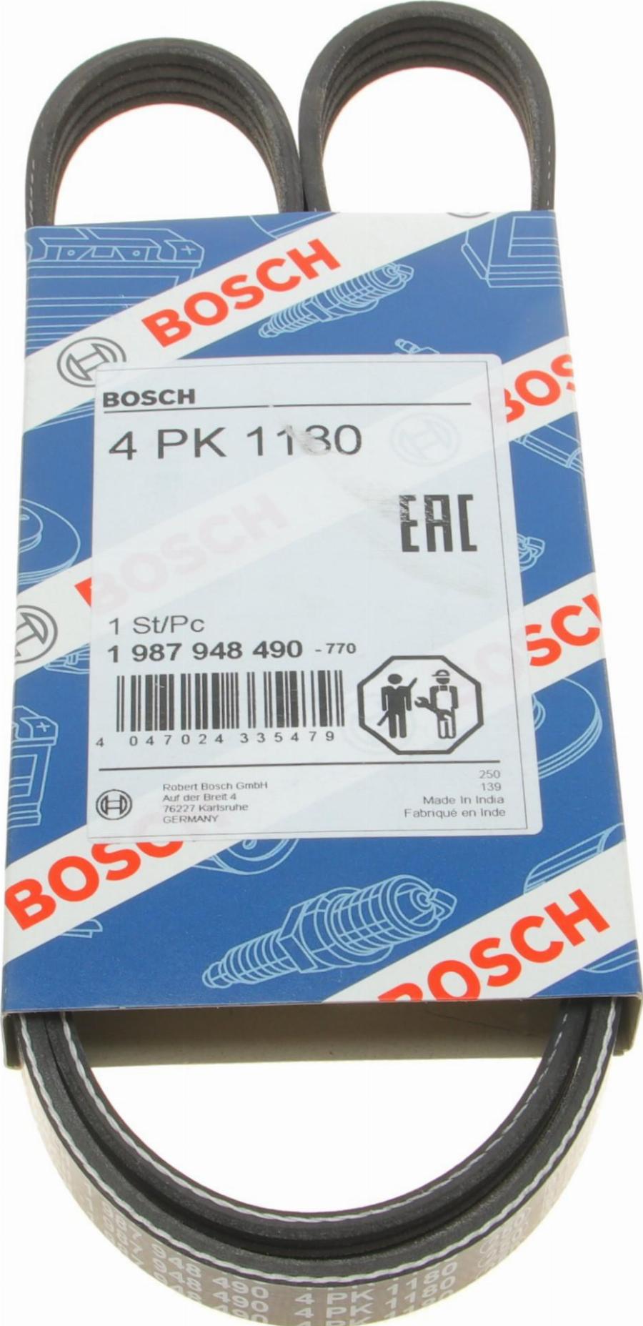 BOSCH 1 987 948 490 - Klinasti rebrasti remen  www.molydon.hr