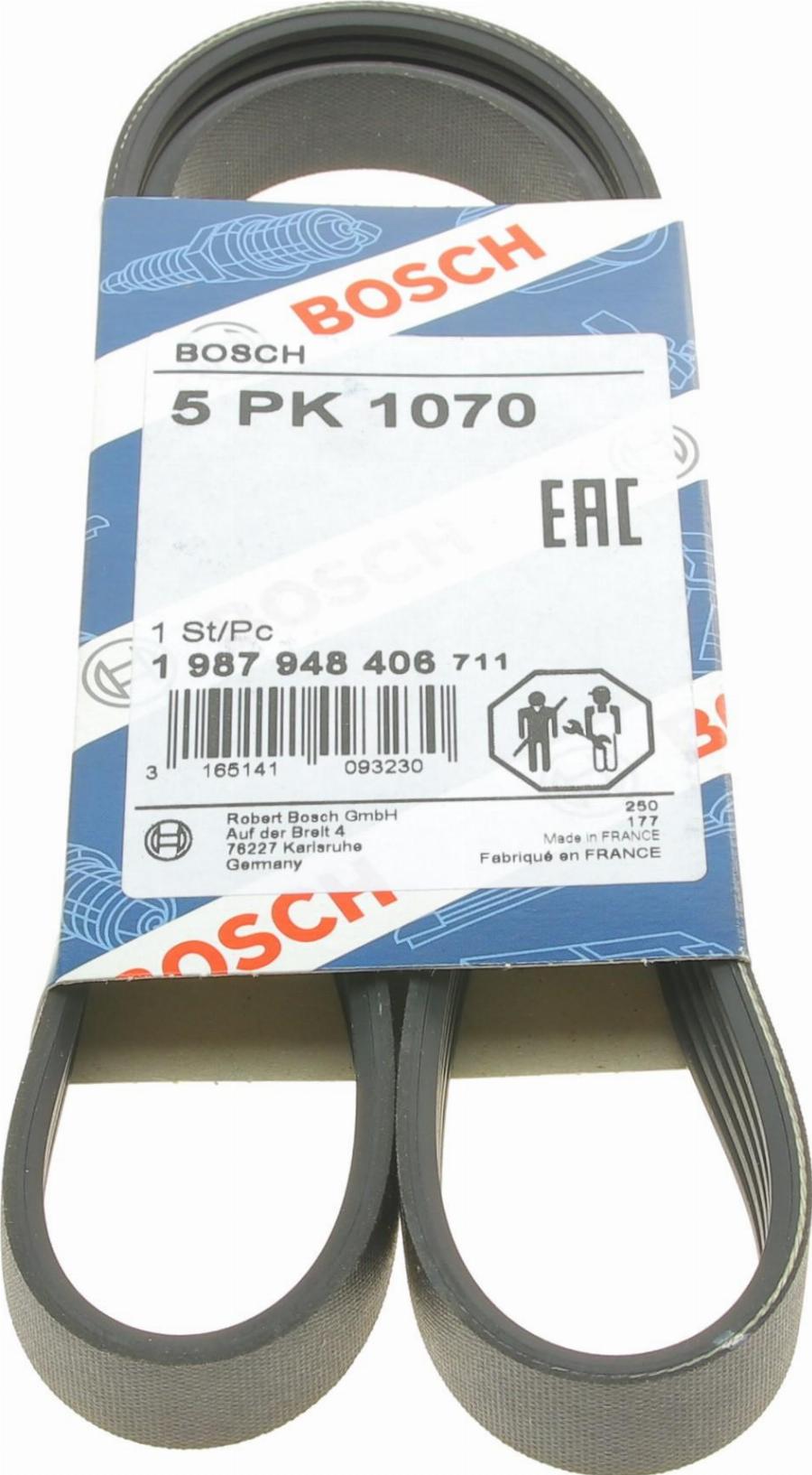 BOSCH 1 987 948 406 - Klinasti rebrasti remen  www.molydon.hr