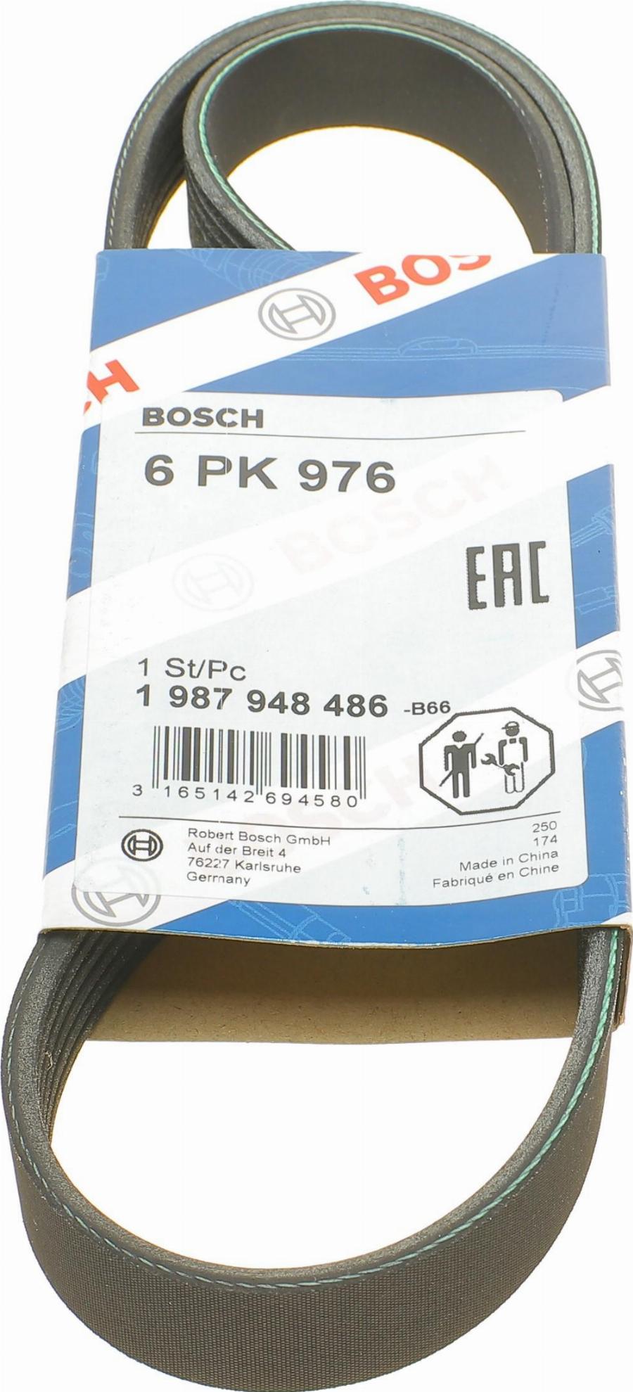 BOSCH 1 987 948 486 - Klinasti rebrasti remen  www.molydon.hr