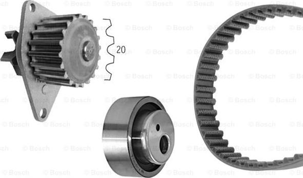 BOSCH 1 987 948 701 - Vodena pumpa sa kompletom zupčastog remena www.molydon.hr