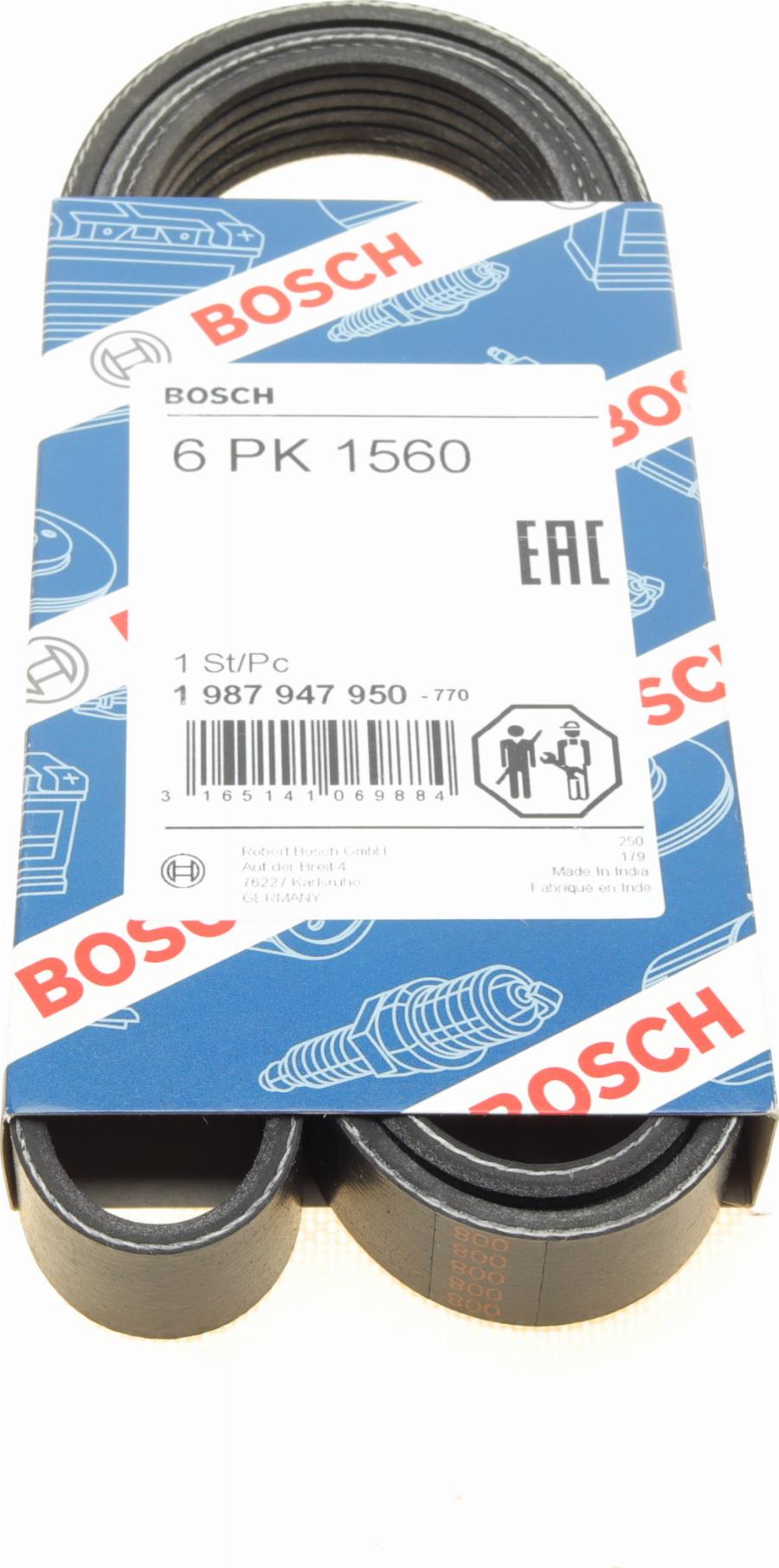 BOSCH 1 987 947 950 - Klinasti rebrasti remen  www.molydon.hr