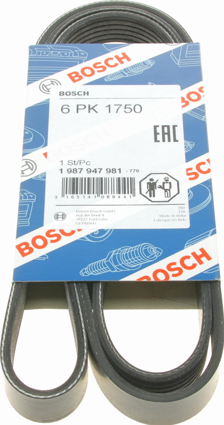 BOSCH 1 987 947 981 - Klinasti rebrasti remen  www.molydon.hr