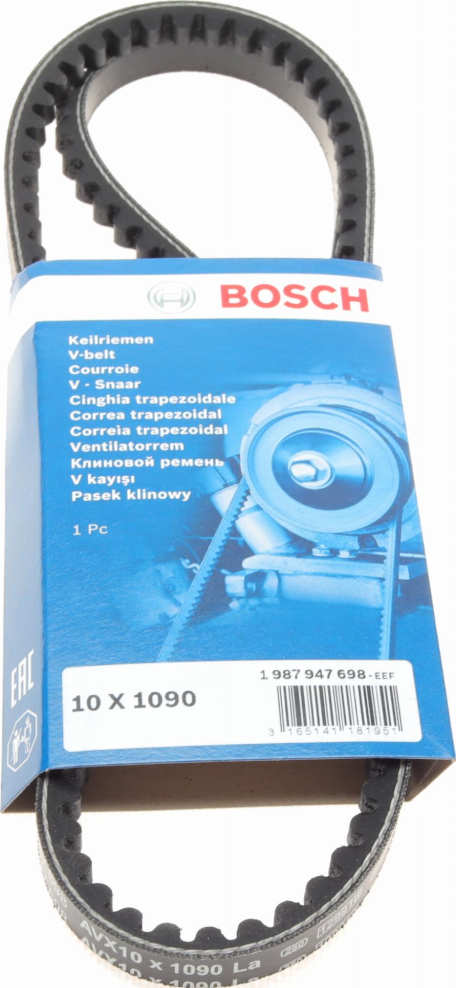 BOSCH 1 987 947 698 - Klinasti remen www.molydon.hr