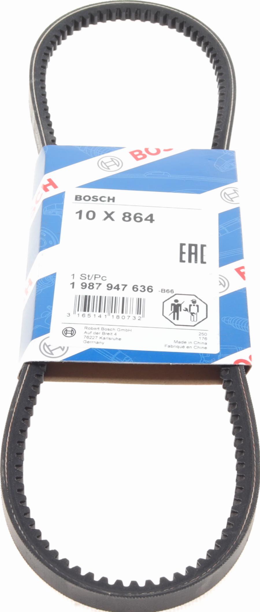 BOSCH 1 987 947 636 - Klinasti remen www.molydon.hr