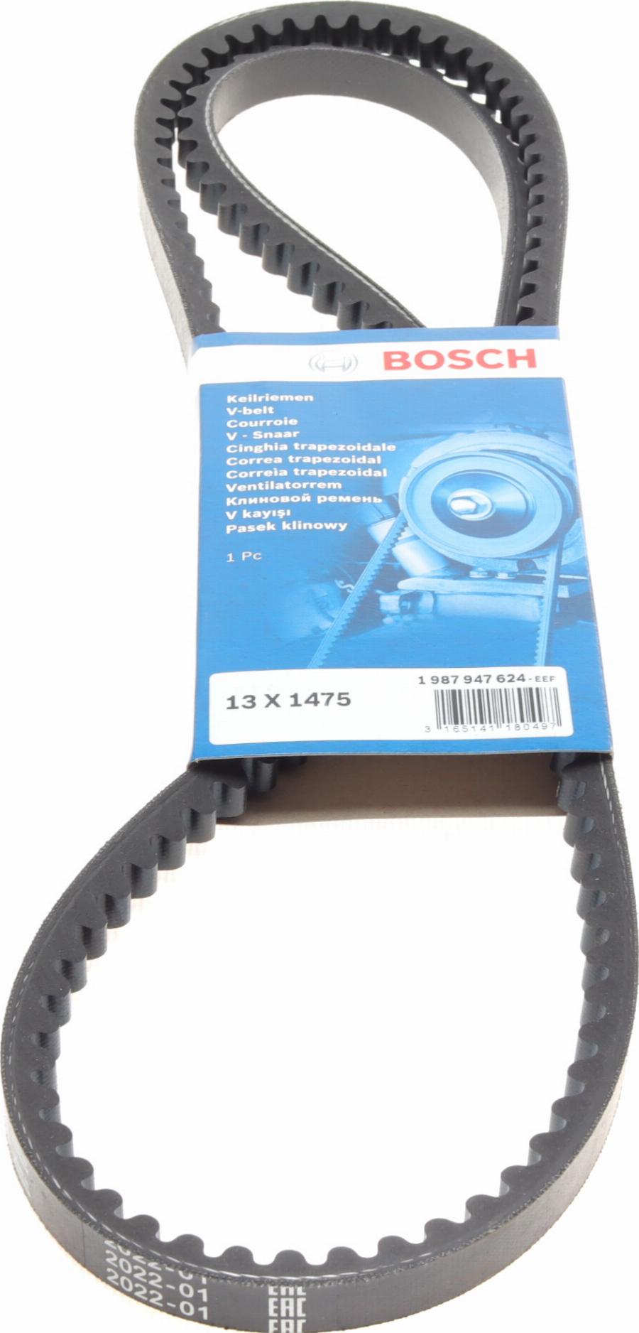 BOSCH 1 987 947 624 - Klinasti remen www.molydon.hr